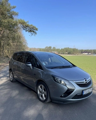 Opel Zafira cena 36000 przebieg: 157500, rok produkcji 2012 z Turek małe 781